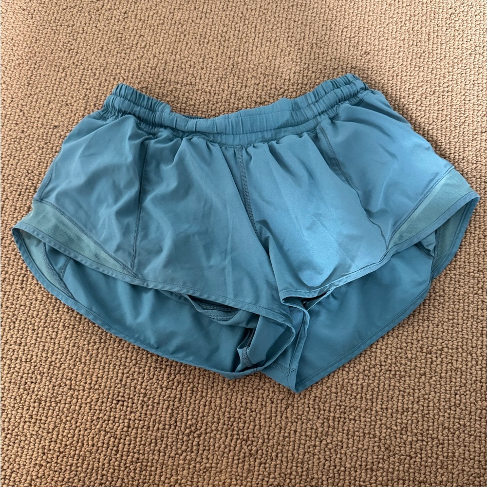 lululemon athletica Teal Hotty Hot Short 2.5”